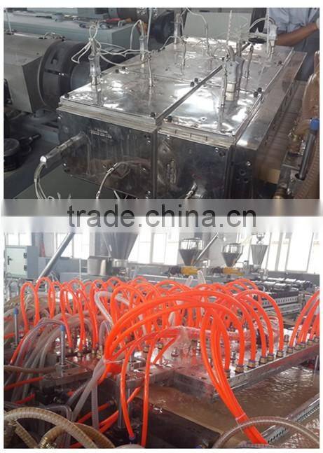 pvc wpc door making machine with price / door turnkey project high quality
