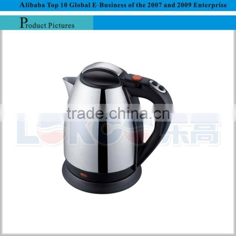 2012 Newest Style &High Quality Durable Stainless Electric Kettle