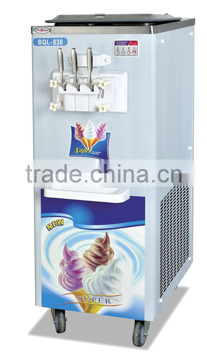 3 Flavors Soft Ice Cream Machine / Ice Cream Maker