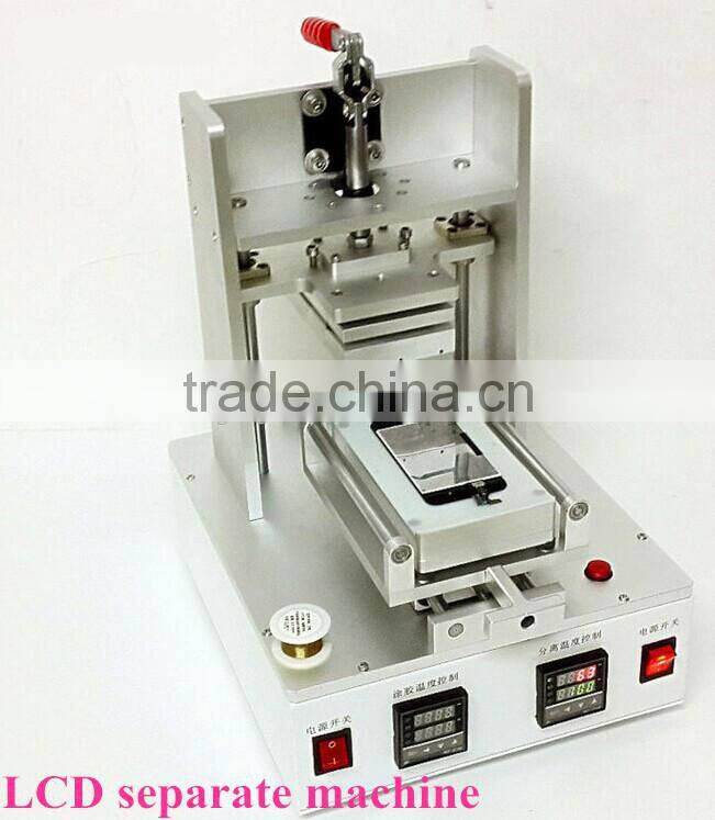 lastest!4in1 Bezel Middle Frame Separating Machine +lcd screen separator machine with vacuum pump+glue removal+preheater