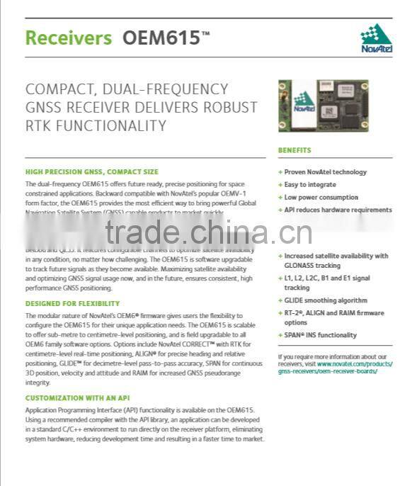 Novatel OEM 615 board novatel module for receiver gnss gps glonass