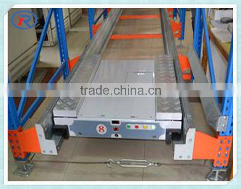 Radio Shuttle cart racking for high density storage