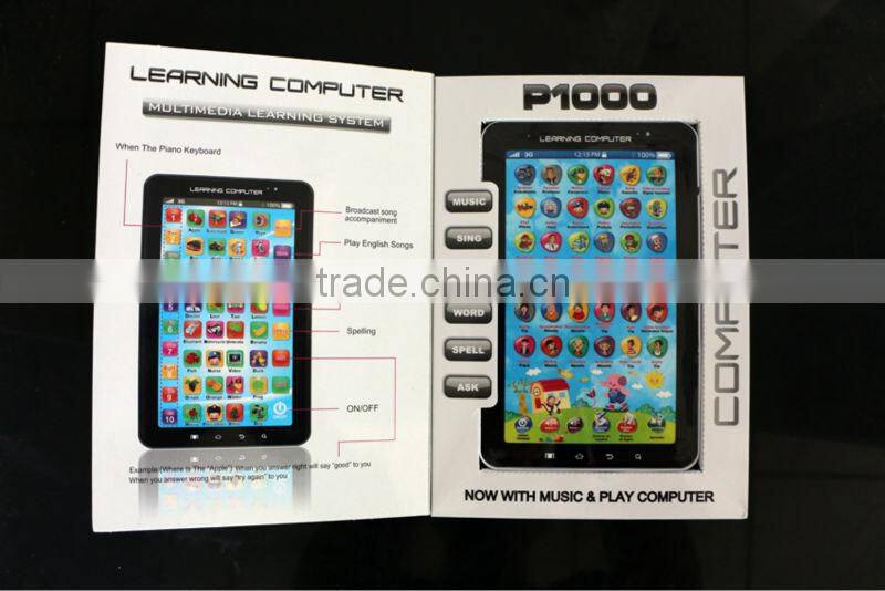 Y-pad Spanish Computer Tablet Learning Education Machine Toy Gift for Kids 3 +