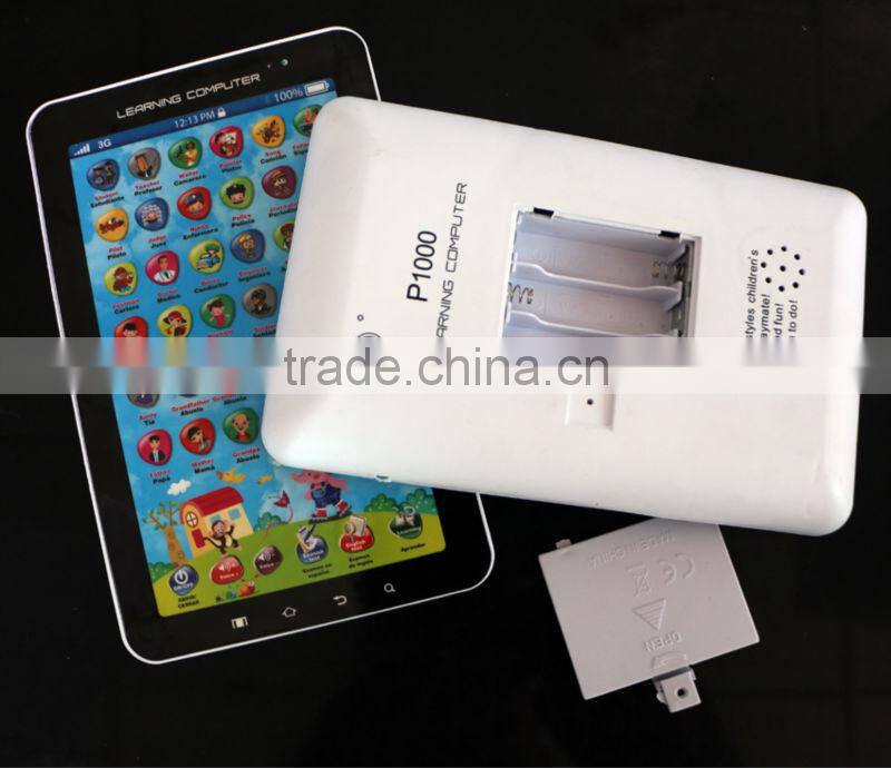 Y-pad Spanish Computer Tablet Learning Education Machine Toy Gift for Kids 3 +