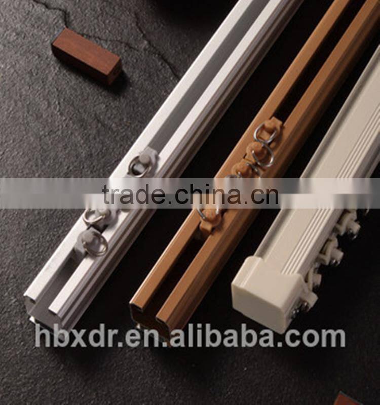Anodized bending types of aluminum truck curtain rails