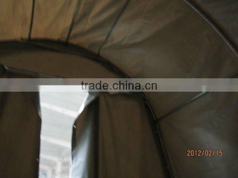 12'x20' steel structure PE car parking shelter