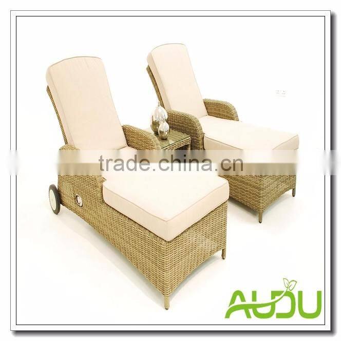 Audu Single Bed With Polyester Fabric Mattress And Side Table