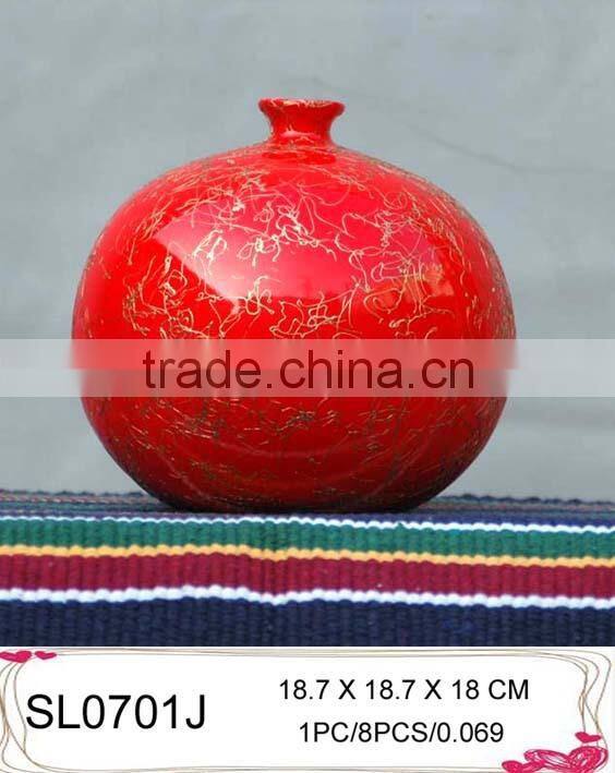 2015 new flower vase round vase decoration sale