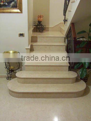 cream marfil marble floor tile