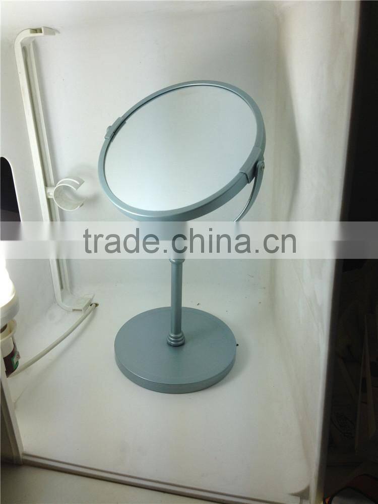 Plastic Two-Sided Tabletop 360 Degree Swivel Vanity Mirror