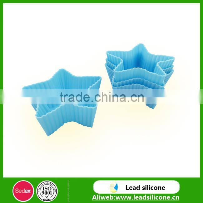 Factory price Heatproot Silicone Muffin Cups cake molds