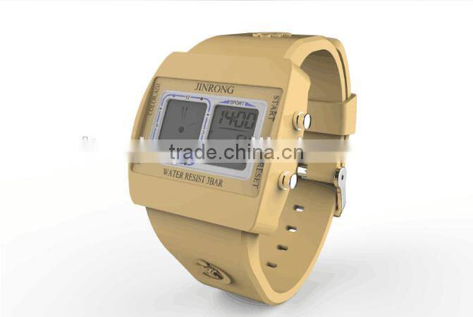 Fashion Business Men Watch, Hot Stylish Mens Watch, Dual Display Wrist Watch With Clock Alarm