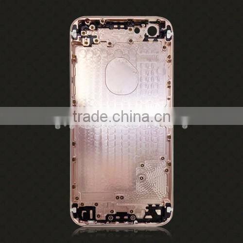For iPhone 7 outlook matte gold plated back housing, golden back cover for iPhone6