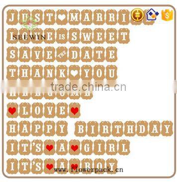 elegant swing customized paper banner