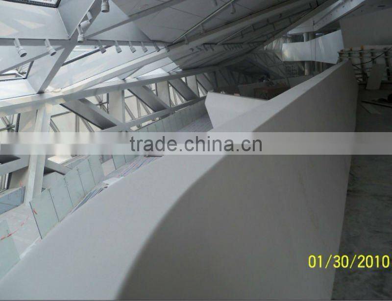 Top quality Hi macs Acrylic solid surface interior decorating