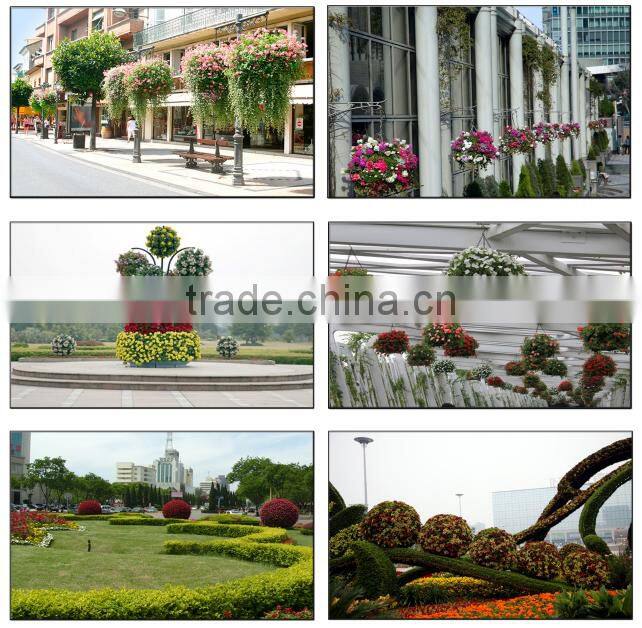 Big ball planter plastic smart dragon big size flower pot vertical garden