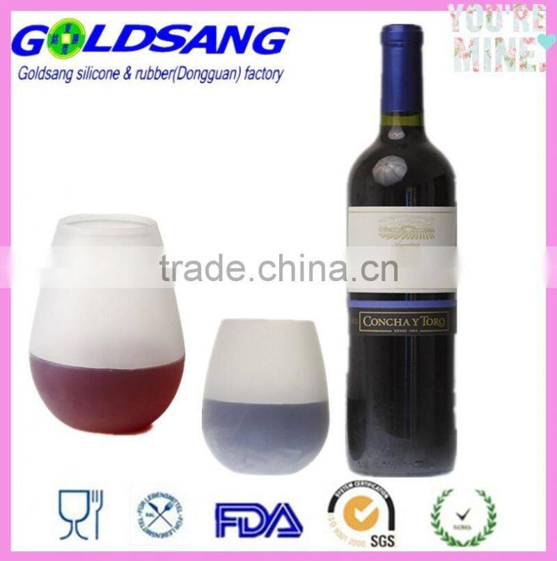 Food Grade Unbreakable Silicone Party Cups