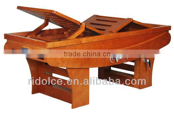 Wood multi functional SPA Steam Bed Beauty bed used electric massage table S-Z09D07