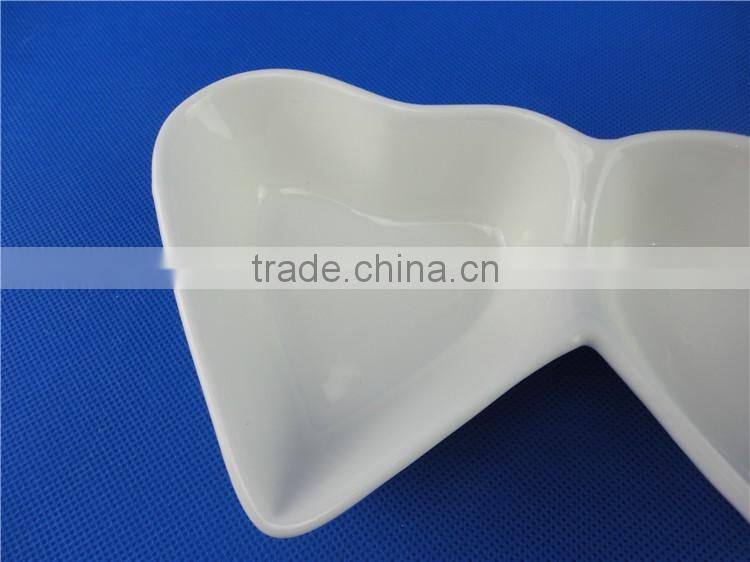 oven safe porcelain dishes heart shape baking dish