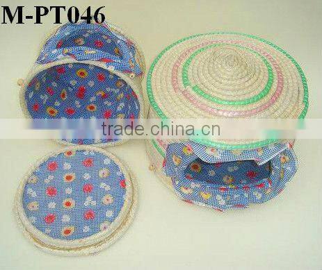 wicker pet sofa bed with white lint