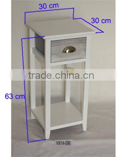 Simple Style Table with drawer Side Table Living Home Tea Table