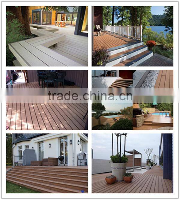 The factory wholesale Recycled wood polymer composite eco-friendly wpc floor