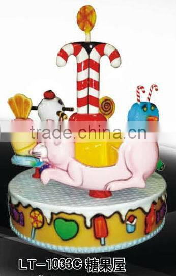 New amusement park equipment electric drift car carousel with 12 seats LT-7021