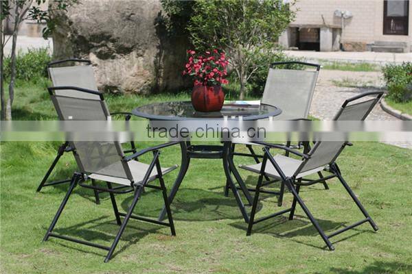 5pcs Folding Sling Garden Furniture