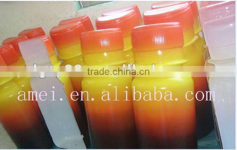 oil spout vacuum forming suction beverage advertising display stand