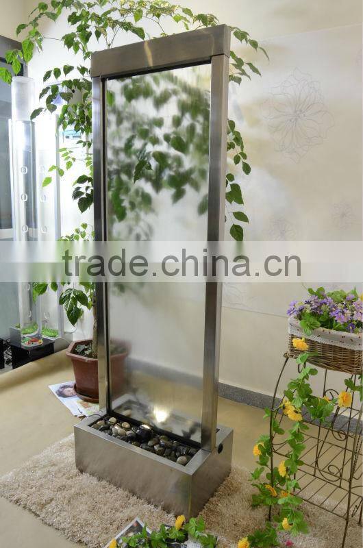Simple feng shui Stainless steel water features