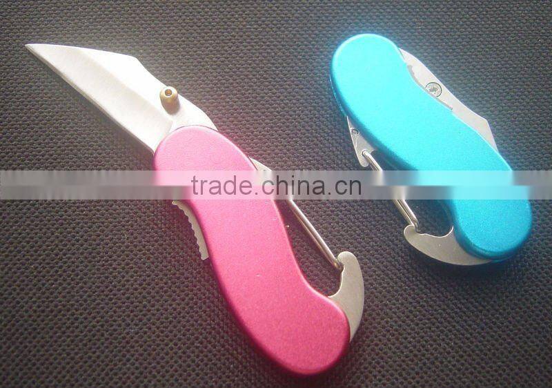 2 blade with liner lock multi knife