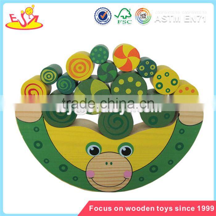 Wholesale most popular wooden balance game toy interesting kids wooden balance game toy W11F010