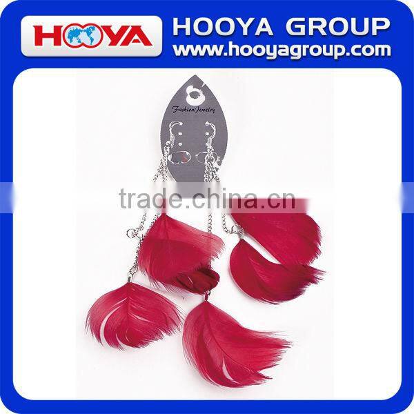 2013 New Designed Colorful Bead Hanging Earrings