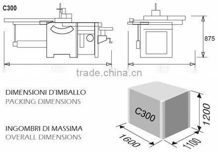 wood thicknessing machine