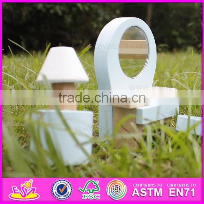 2016 newest baby wooden doll furniture, high quality kids wooden doll furniture, popular chiodren wooden doll furniture W06B048