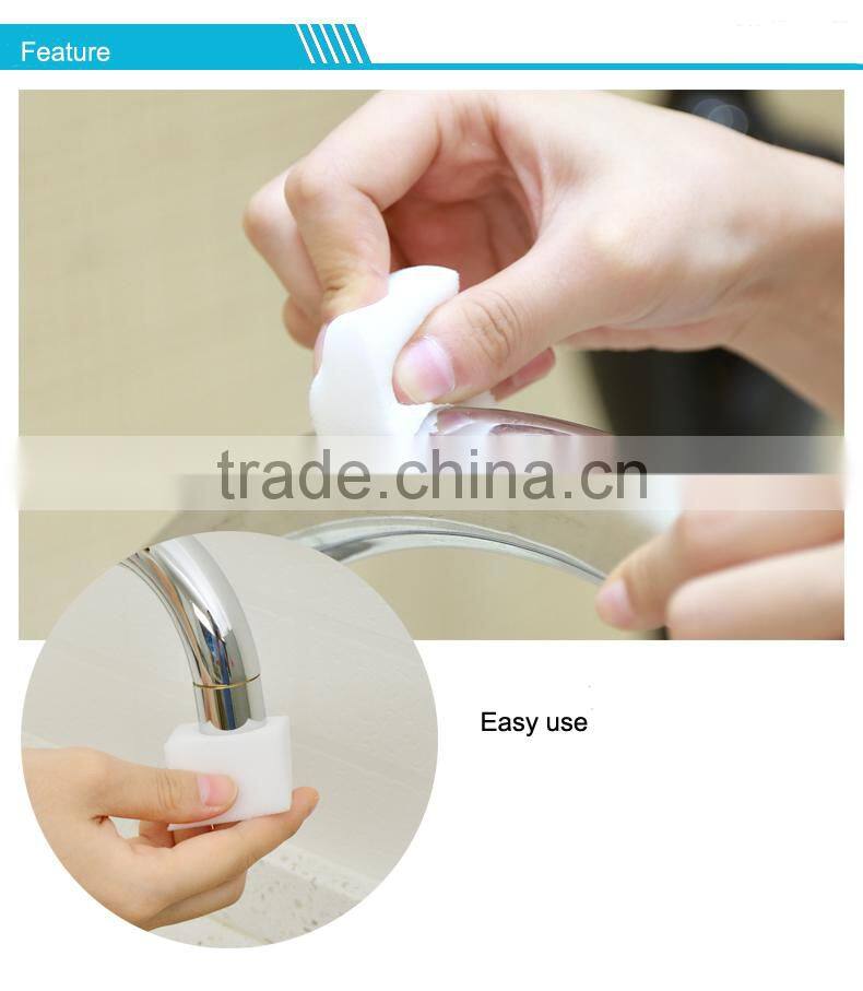 10*7*3cm hot sale melamine sponge for kitchen cleaning foam