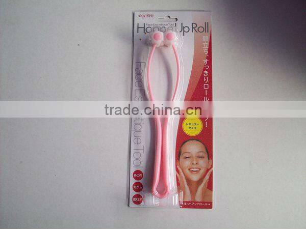 plastic face massager ,beauty facial massager