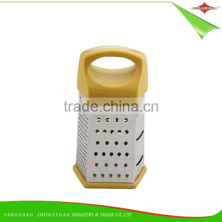 ZY-N5021Wholesale Cheese Tools Four Side side square Box Cheese Grater with Hand