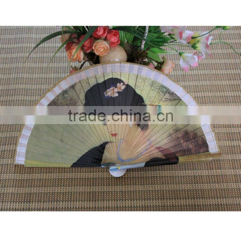 wedding decorations Spanish wood handheld fan