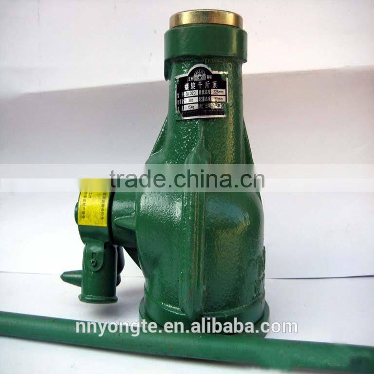 32T Heavy Duty screw Bottle Jack with ANS/ASME2009