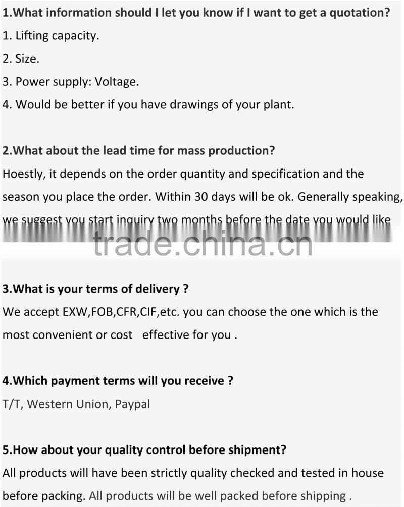 OCS Electronic Digital Crane Scale /crane scale weighing