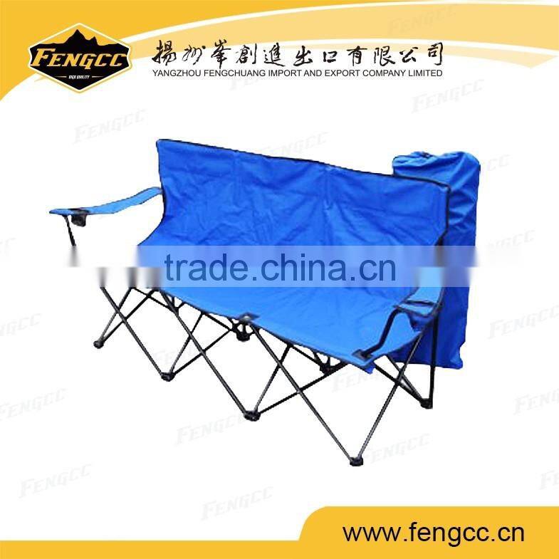 hot sale 2 seats folding beach chair