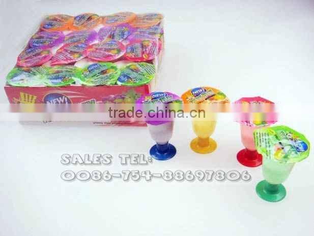 Fruity Flavor Jelly Cup Candy