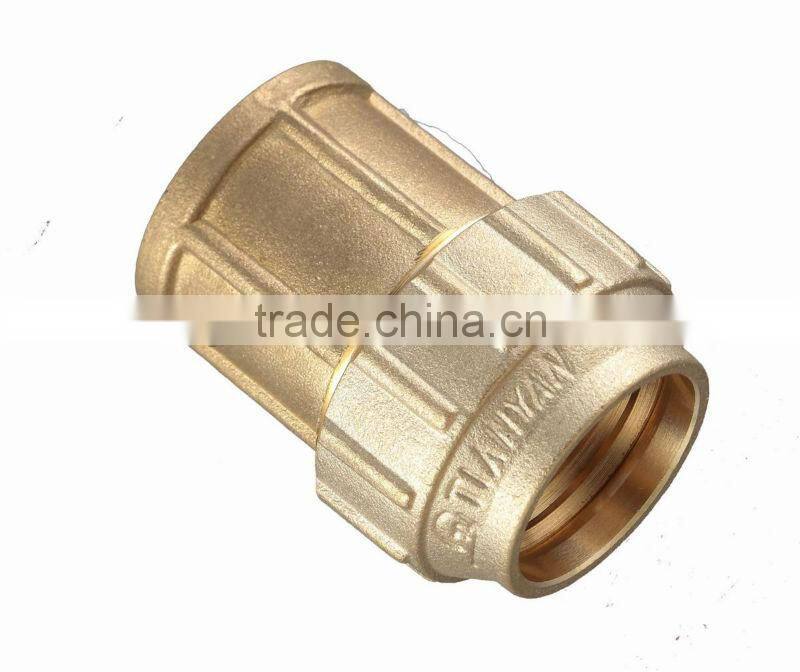 PE PIPE BRASS FITTING COUPLING