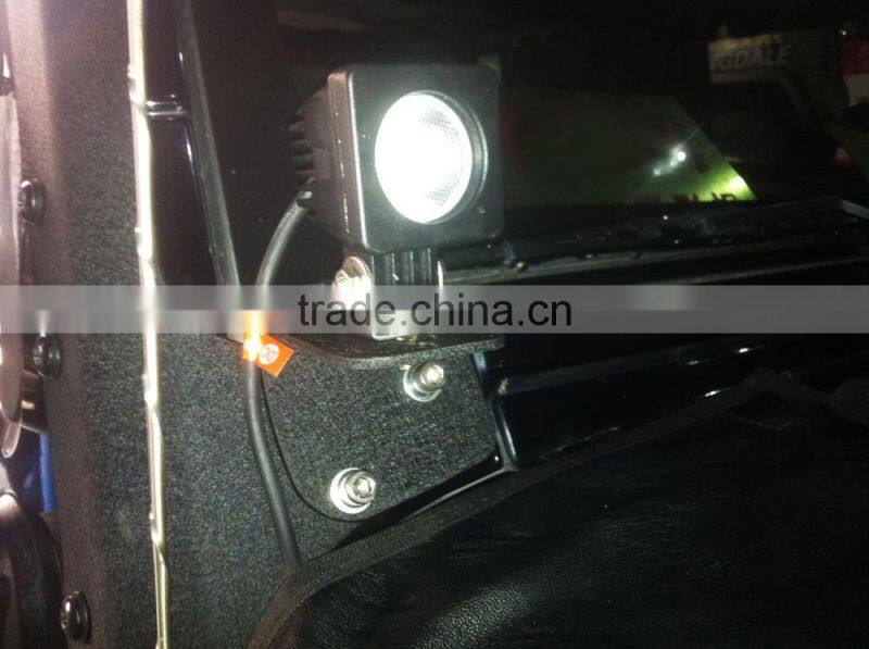 Mounting bracket led light bar or led work light led lighting bracket Jeep JK A-Pillar Mount Kit