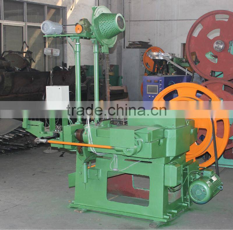 Factory Supply Good Quality Umbrella Roofing Nail Making Machine from China