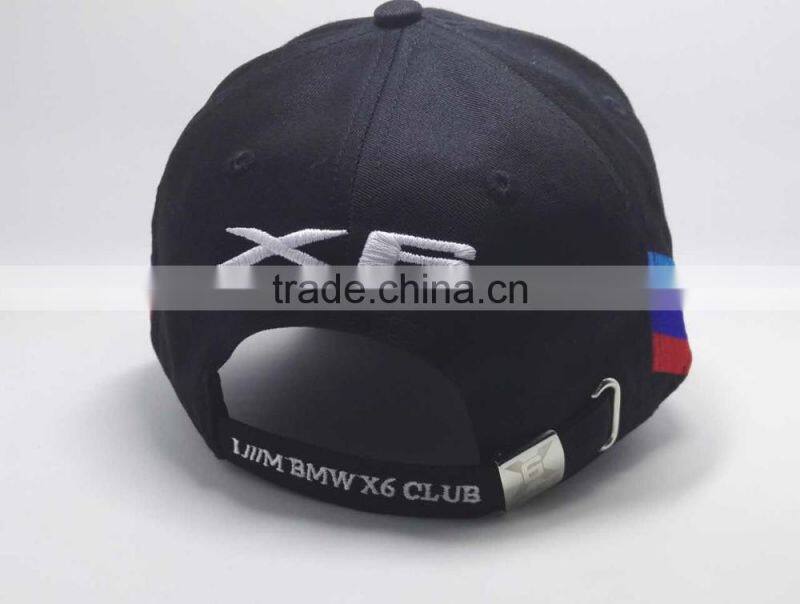100% black cotton cool mens hats and caps