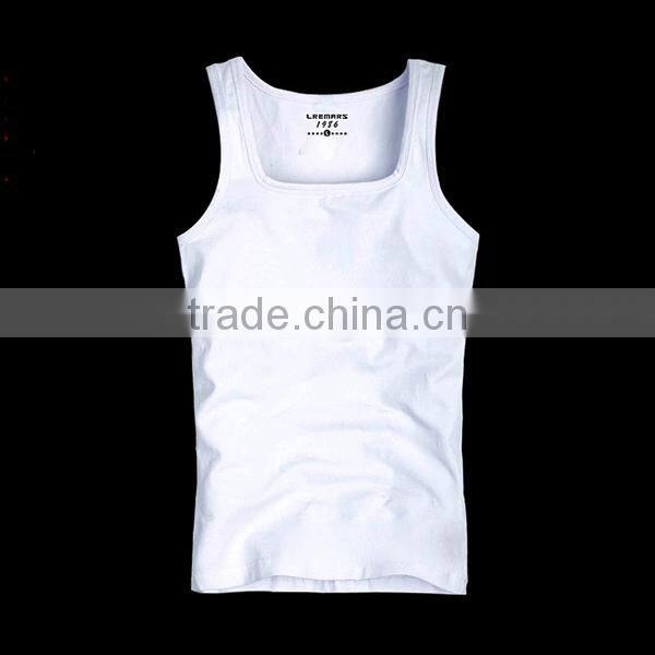 Wholesale Organic Cotton Bodybuilding Tank Tops for Men