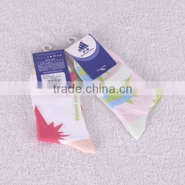 Ladies knitted absorbent ankle socks