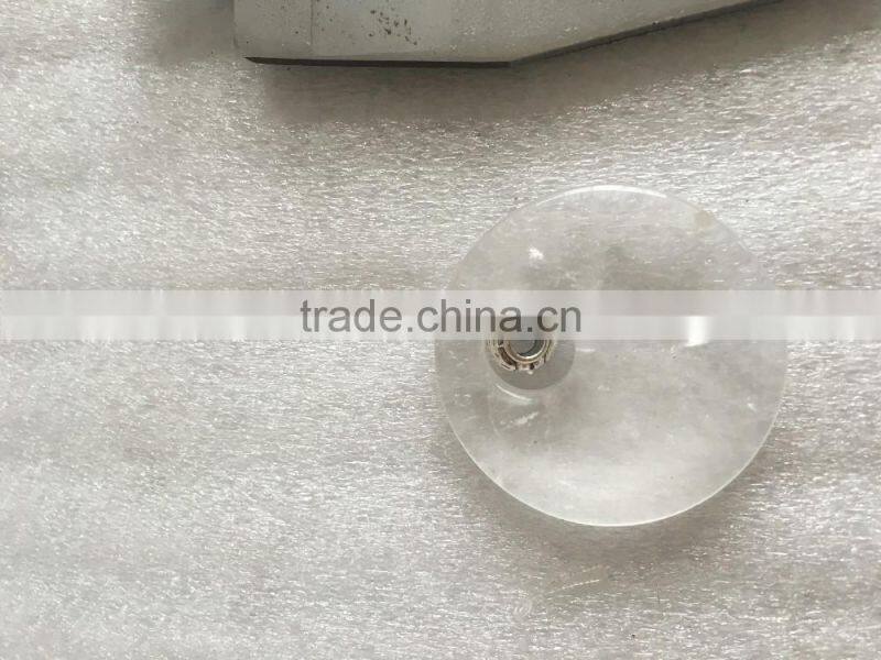 custom own circle natural stone pendant necklace with knotted cord new circle natural stone pendant necklace for her 2017